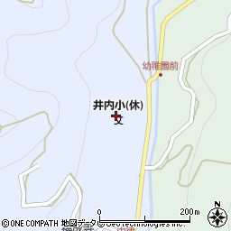 徳島県三好市井川町井内西4882周辺の地図