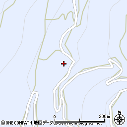 徳島県三好市井川町井内西4592周辺の地図