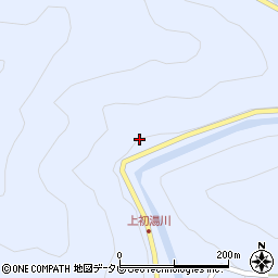 和歌山県日高郡日高川町上初湯川159周辺の地図