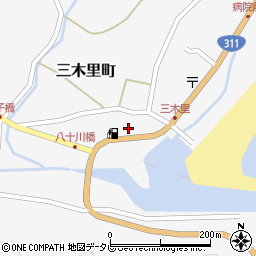 上岡石油周辺の地図