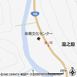 十津川村体育文化センター周辺の地図
