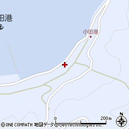 山口県防府市向島小田1302周辺の地図