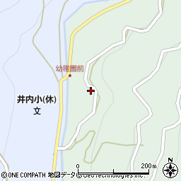 徳島県三好市井川町井内東2799周辺の地図