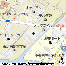 山口県山陽小野田市西高泊1352-8周辺の地図