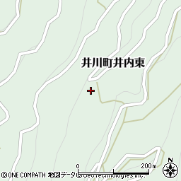 徳島県三好市井川町井内東2692周辺の地図