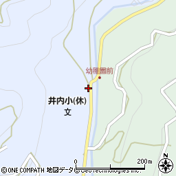徳島県三好市井川町井内西5198周辺の地図