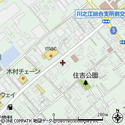 大阪屋四国中央店周辺の地図