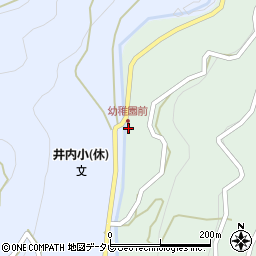 徳島県三好市井川町井内東2850周辺の地図