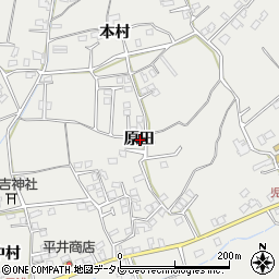 徳島県小松島市田浦町原田周辺の地図