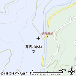 徳島県三好市井川町井内西4878周辺の地図