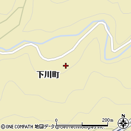 愛媛県四国中央市下川町791周辺の地図