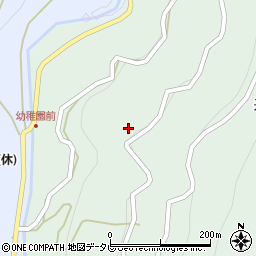 徳島県三好市井川町井内東2781周辺の地図