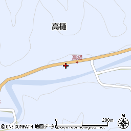 佐那河内村役場保健センター周辺の地図