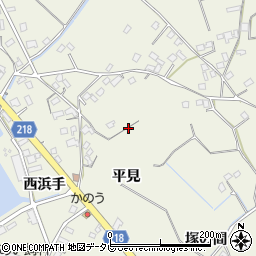 徳島県小松島市和田島町平見周辺の地図