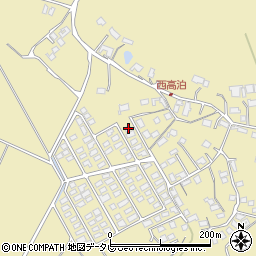 山口県山陽小野田市西高泊1103-4周辺の地図