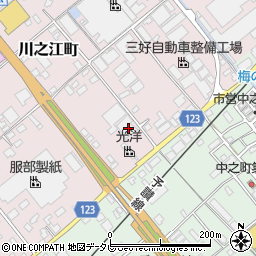 愛媛県四国中央市川之江町28周辺の地図