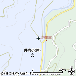 徳島県三好市井川町井内西4837-1周辺の地図