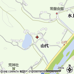 山口県光市三井山代周辺の地図