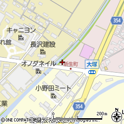 大塚橋周辺の地図