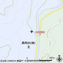徳島県三好市井川町井内西4837周辺の地図