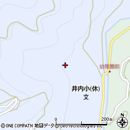 徳島県三好市井川町井内西4845周辺の地図