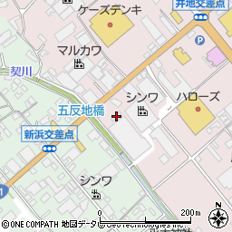 愛媛県四国中央市川之江町221-2周辺の地図