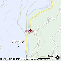 徳島県三好市井川町井内東2806-4周辺の地図