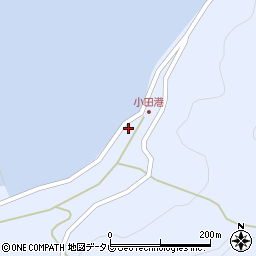 山口県防府市向島小田1366-50周辺の地図