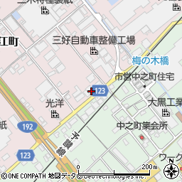 有限会社四国シャッター製作所周辺の地図