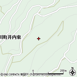 徳島県三好市井川町井内東3336周辺の地図