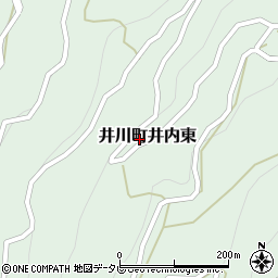 徳島県三好市井川町井内東2714周辺の地図