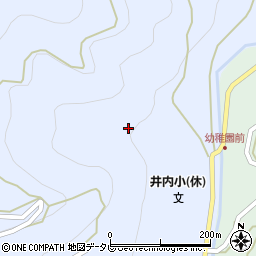 徳島県三好市井川町井内西4761周辺の地図