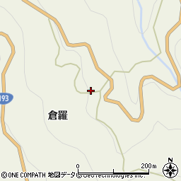 徳島県吉野川市美郷倉羅359周辺の地図