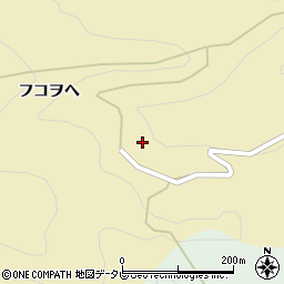 徳島県三好市池田町白地フコヲヘ761周辺の地図