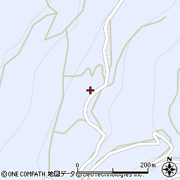 徳島県三好市井川町井内西3646周辺の地図