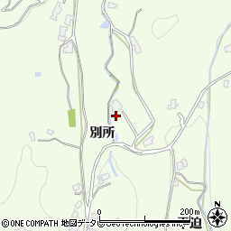 山口県光市三井別所周辺の地図