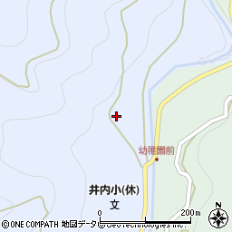徳島県三好市井川町井内西4824周辺の地図