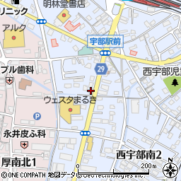 吉村ドライクリーニング店周辺の地図