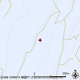 徳島県三好市井川町井内西3500周辺の地図