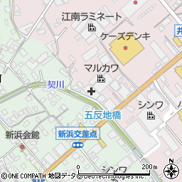 愛媛県四国中央市川之江町363-1周辺の地図