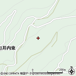 徳島県三好市井川町井内東3352周辺の地図