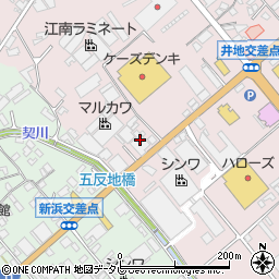 愛媛県四国中央市川之江町355-4周辺の地図