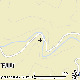 愛媛県四国中央市下川町75周辺の地図