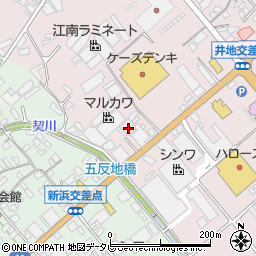 愛媛県四国中央市川之江町357周辺の地図