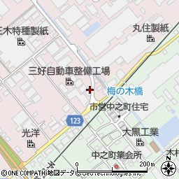 愛媛県四国中央市川之江町2-7周辺の地図