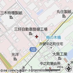 愛媛県四国中央市川之江町2周辺の地図