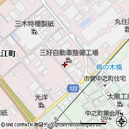 愛媛県四国中央市川之江町7周辺の地図