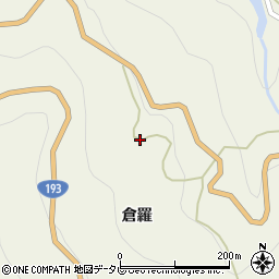徳島県吉野川市美郷倉羅313周辺の地図