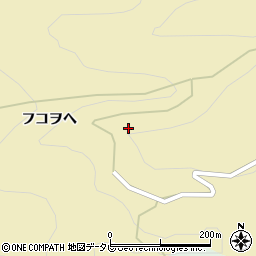 徳島県三好市池田町白地フコヲヘ767周辺の地図