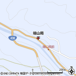 端山郵便局 ＡＴＭ周辺の地図